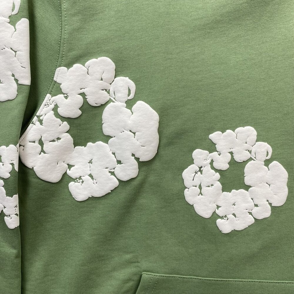 Denim Tears SS23 floral pattern printed sweatshirt - Picture 2 of 7